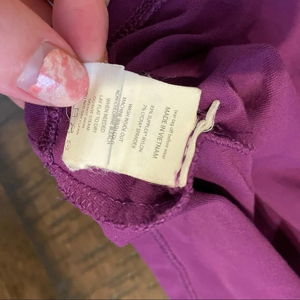 prAna Amethyst Hope Racerback Surplice Tank Top - Picture 8 of 8